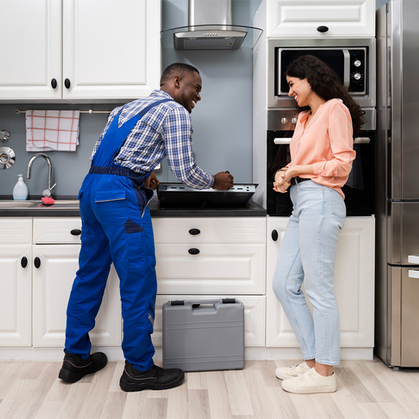 can you provide an estimate for cooktop repair before beginning any work in Seven Mile OH